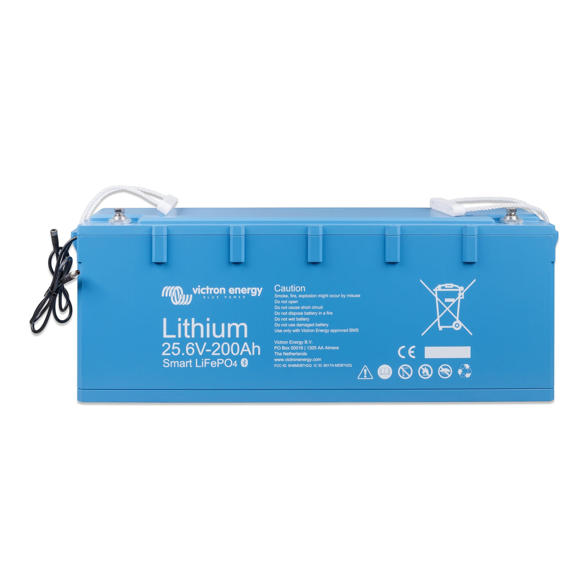 Victron Energy BAT524120610 lithium Smart LiFePO4 24V 200Ah Smart battery - top front