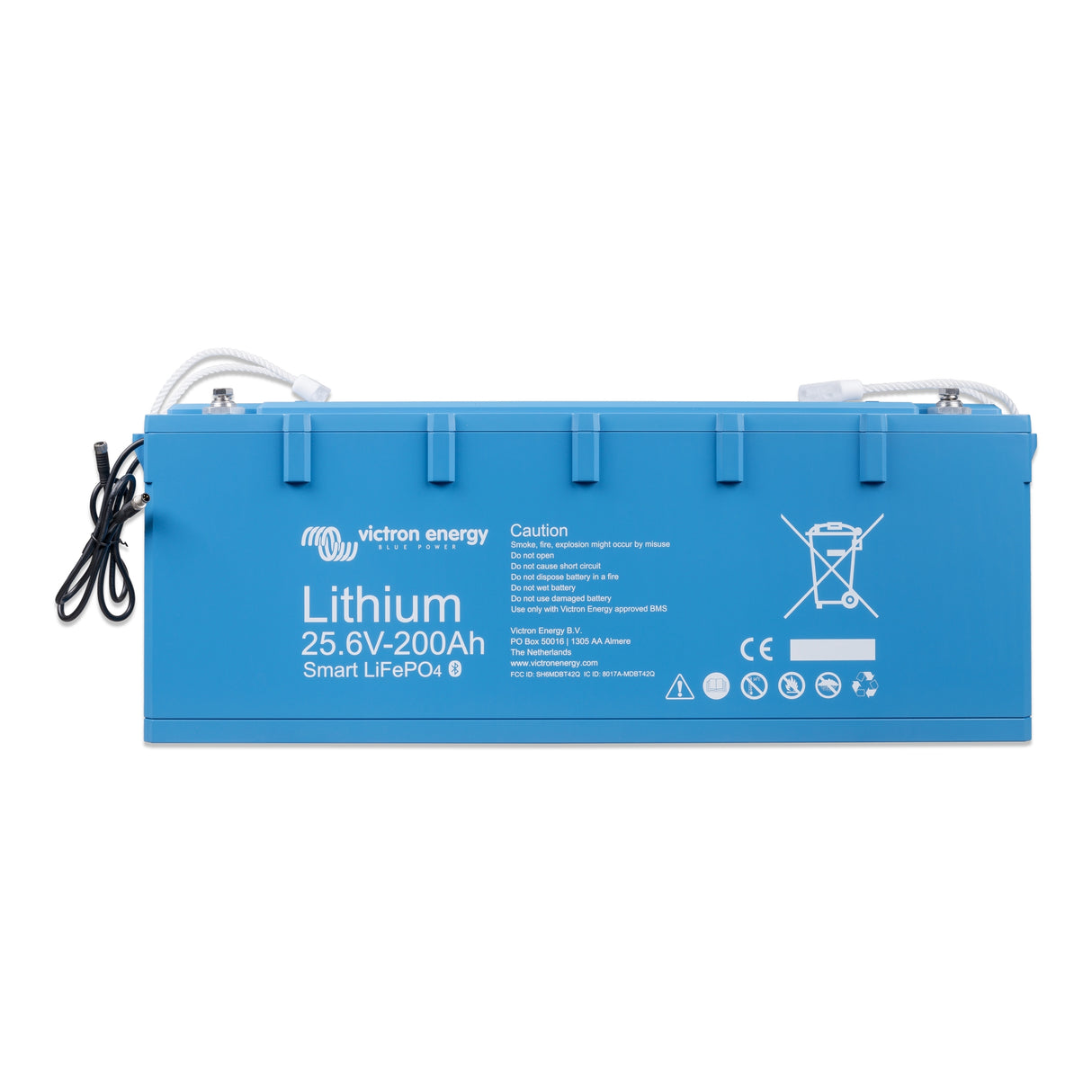 Victron Energy BAT524120610 lithium Smart LiFePO4 24V 200Ah Smart battery - front