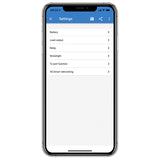 Victron SmartSolar Settings on iPhone mobile