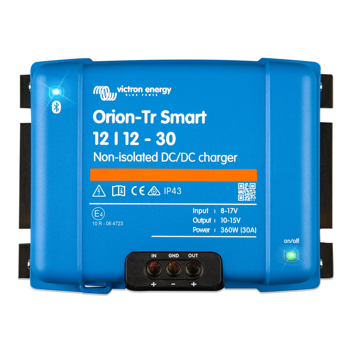 Victron Energy ORI121236140 Orion-Tr Smart 12/12-30A (360W) Non-isolated DC-DC charger - top