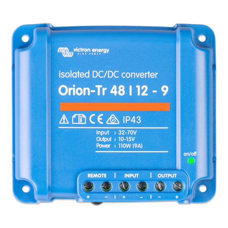 Victron DC DC Orion Tr 48/12 9A converter - top