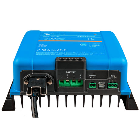 PSC125053095 Victron Smart IP43 Charger 12/50(3) 120-240V (front)