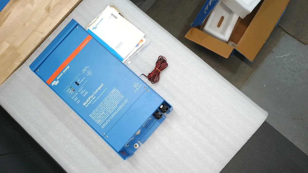 Open Box #KRZDG - MultiPlus Compact 12/2000/80-50 120V VE.Bus (UL 458) | CMP122200102