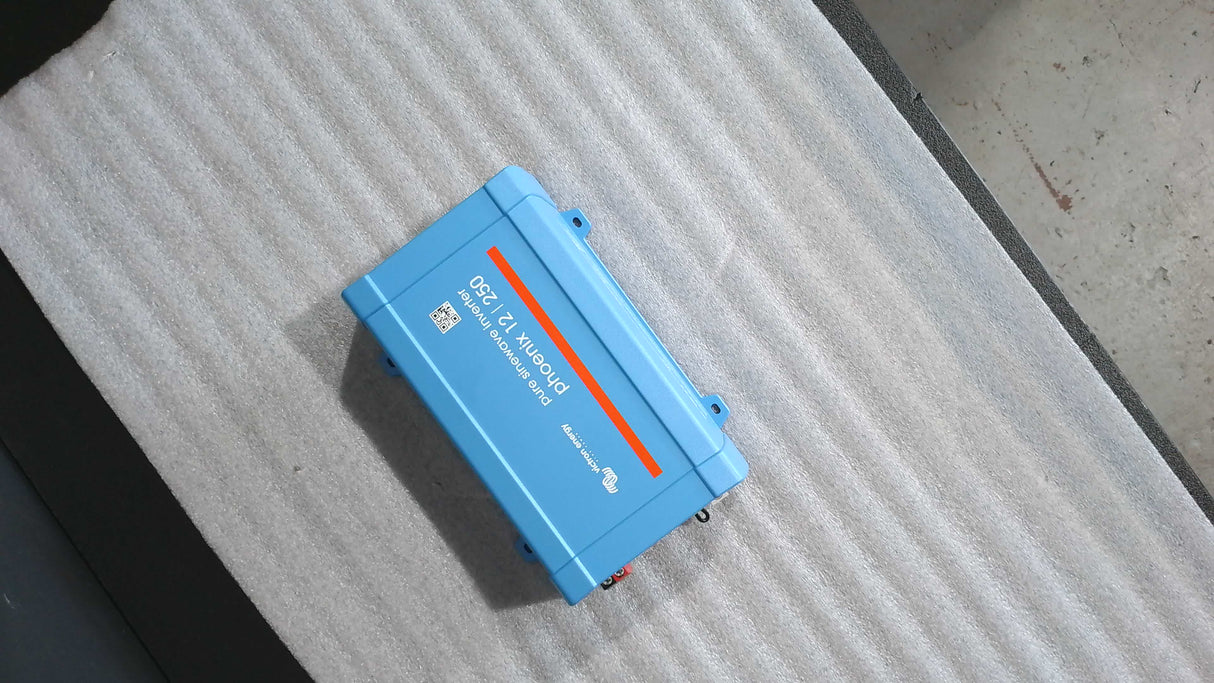 Open Box #UH3N6 - Victron Energy 12/250 120V VE.Direct NEMA GFCI Phoenix Inverter (UL 458) | PIN122510510