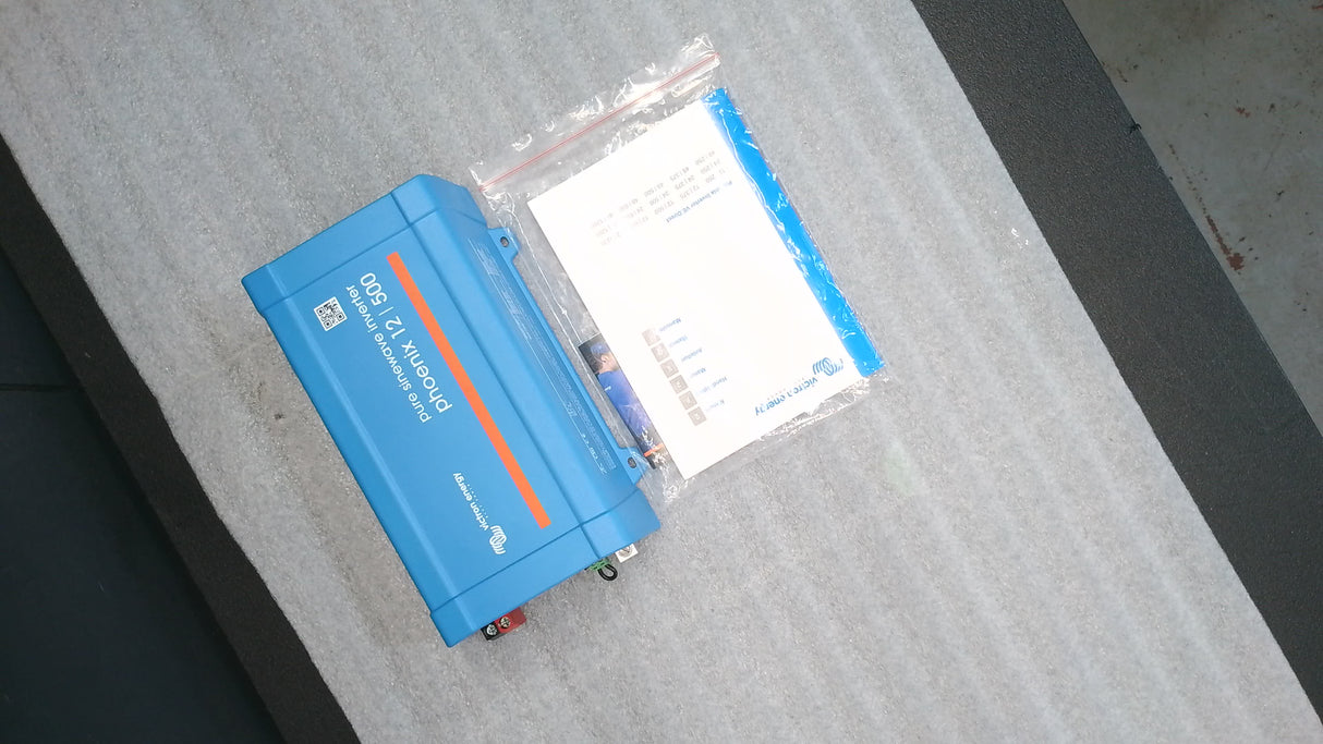Open Box #4XRTH - Victron Energy 12/500 120V VE.Direct NEMA 5-15R Phoenix Inverter | PIN125010500