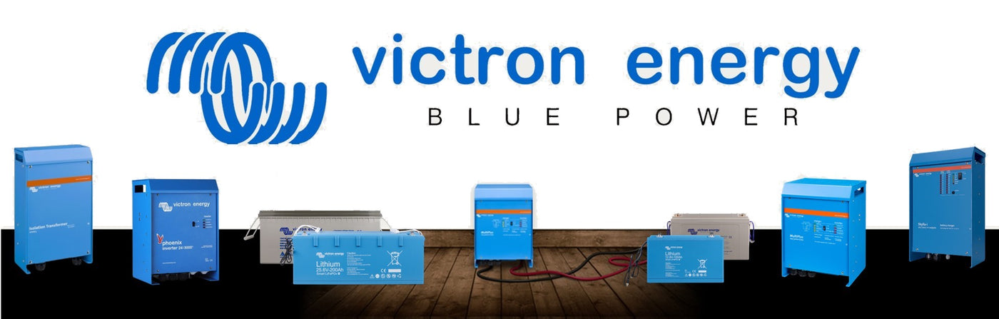 Victron Energy Blue Power Multiplus inverter and lithium battery