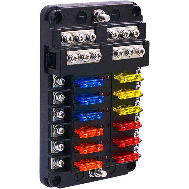 12 way fuse holder - Left side