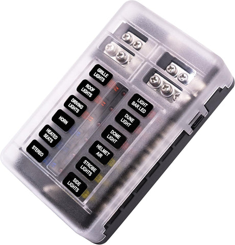 12 way fuse holder - Top-right