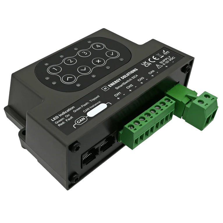 Interrupteur numérique 4 Canaux | SmartSwitch DC4