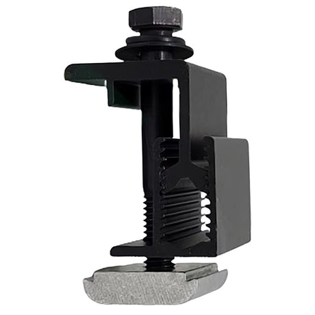 Kinetic KEC3046-BM Anodized black end clamp for solar panel