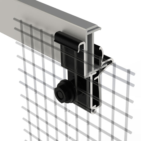 Kinetic Solar KGRGC Rodent Guard Clamp 3D view with mesh