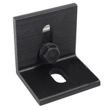 Kinetic KLB2-BM 2 inches black anodized L-Bracket