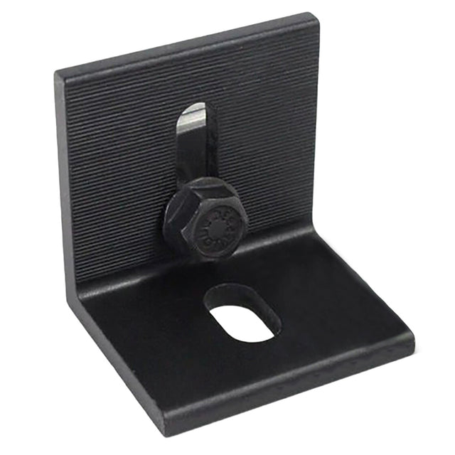 Kinetic KLB2-BM 2 inches black anodized L-Bracket