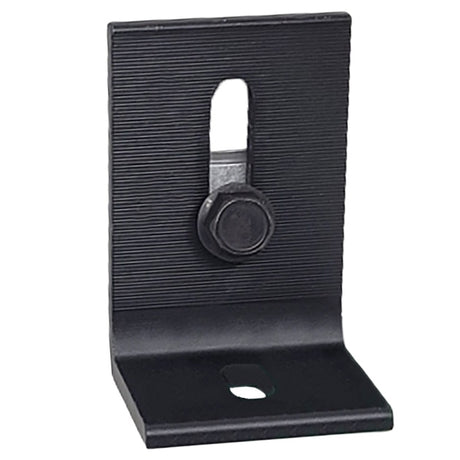 Kinetic KLB3-BM 3 inches black anodized L-Bracket for solar panel