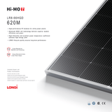Longi | 620W Bifacial Monocrystalline Solar Panel | Full Pallet (36 Units) |  LR8-66HGD-620