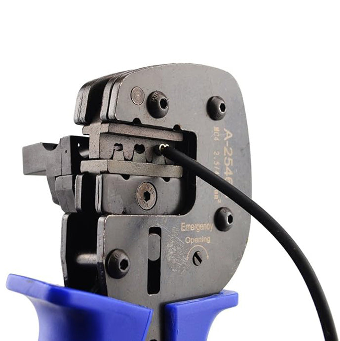 Pince à sertir pour connecteurs MC4 de panneaux solaires