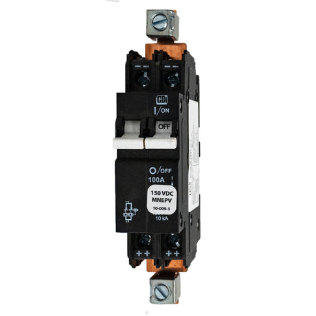 Midnite Solar MNEPV100 150V 100A DC breaker - top