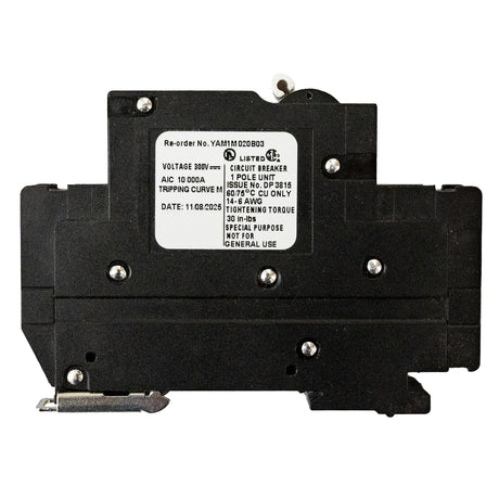 Midnite Solar MNEPV20-300 20A 300V breaker - left