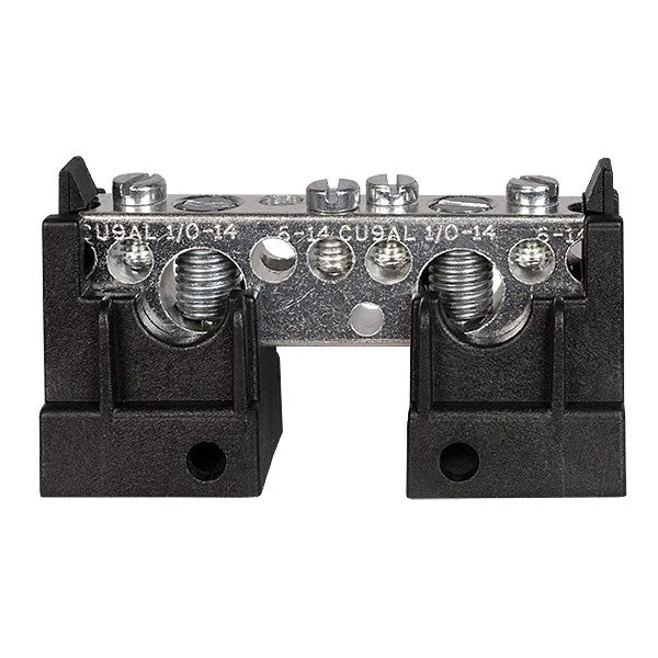 Midnite Solar – Terminal Busbar With Black Insulators 180A | MNSBB-B