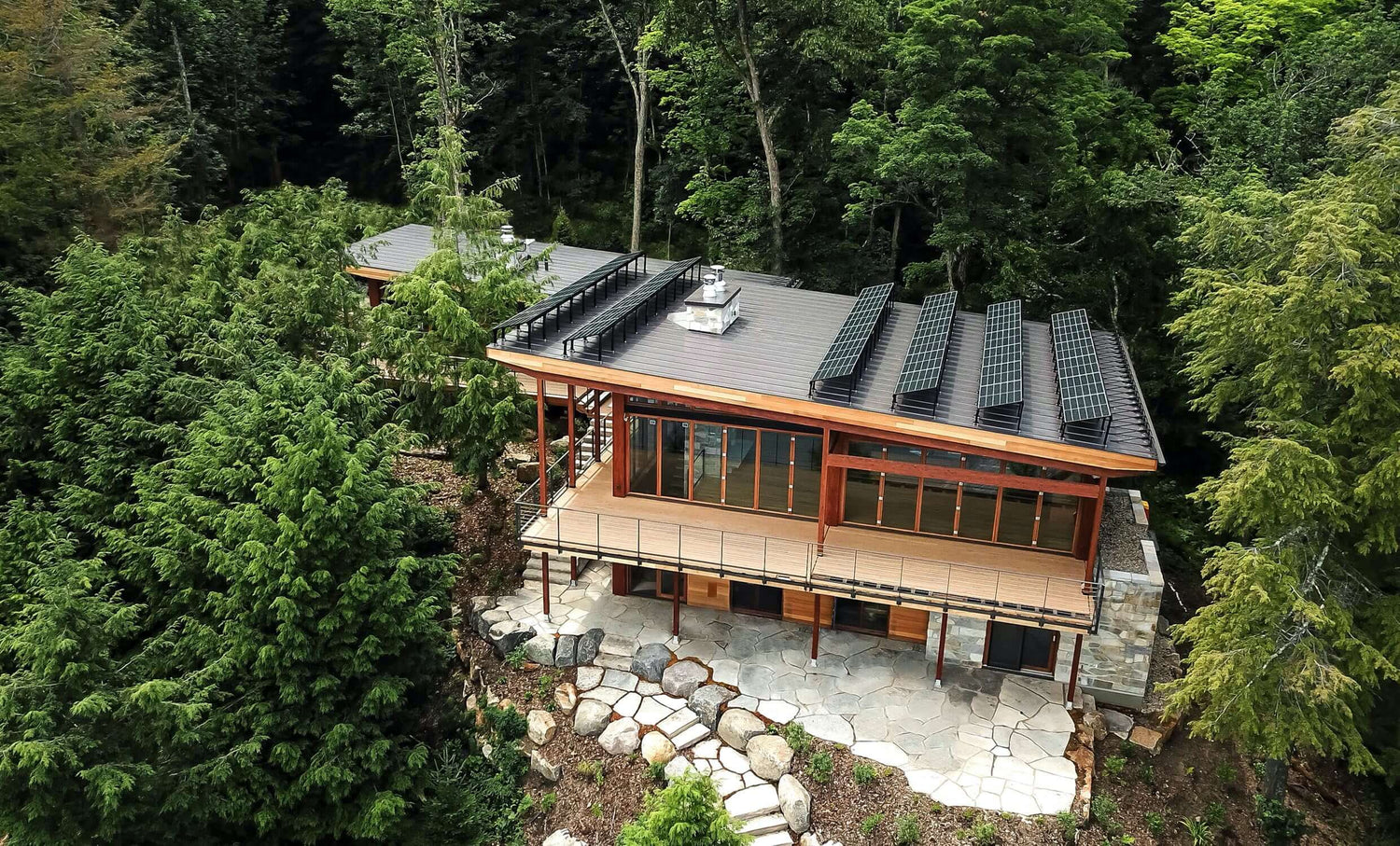 Illustration of Luxury Off-Grid Cottage Rentals