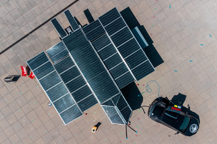 Tesla Solar powered car - SolarButterfly