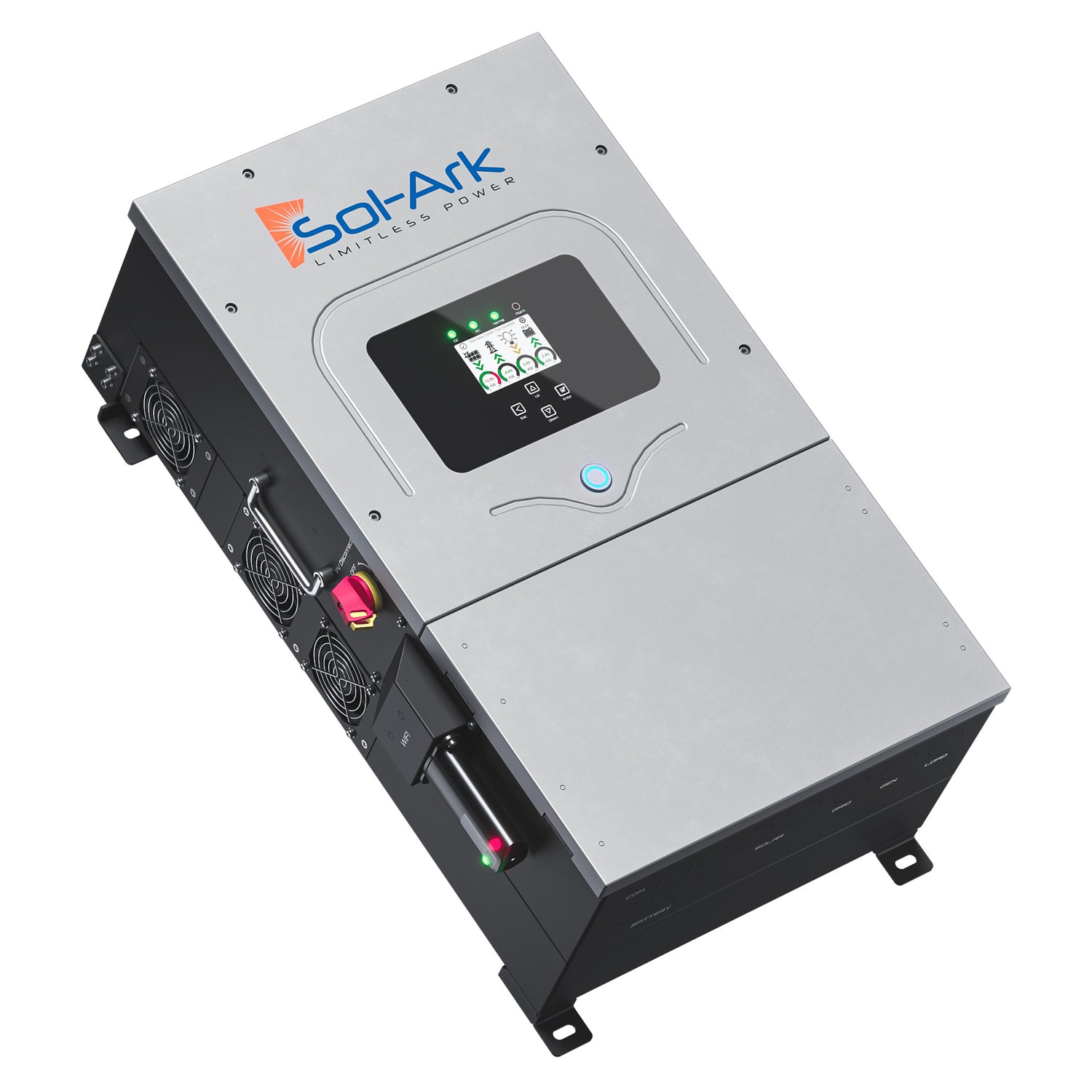 Sol-Ark 12K-2P Hybrid Inverter - 48V/12000W – Ecosolaris