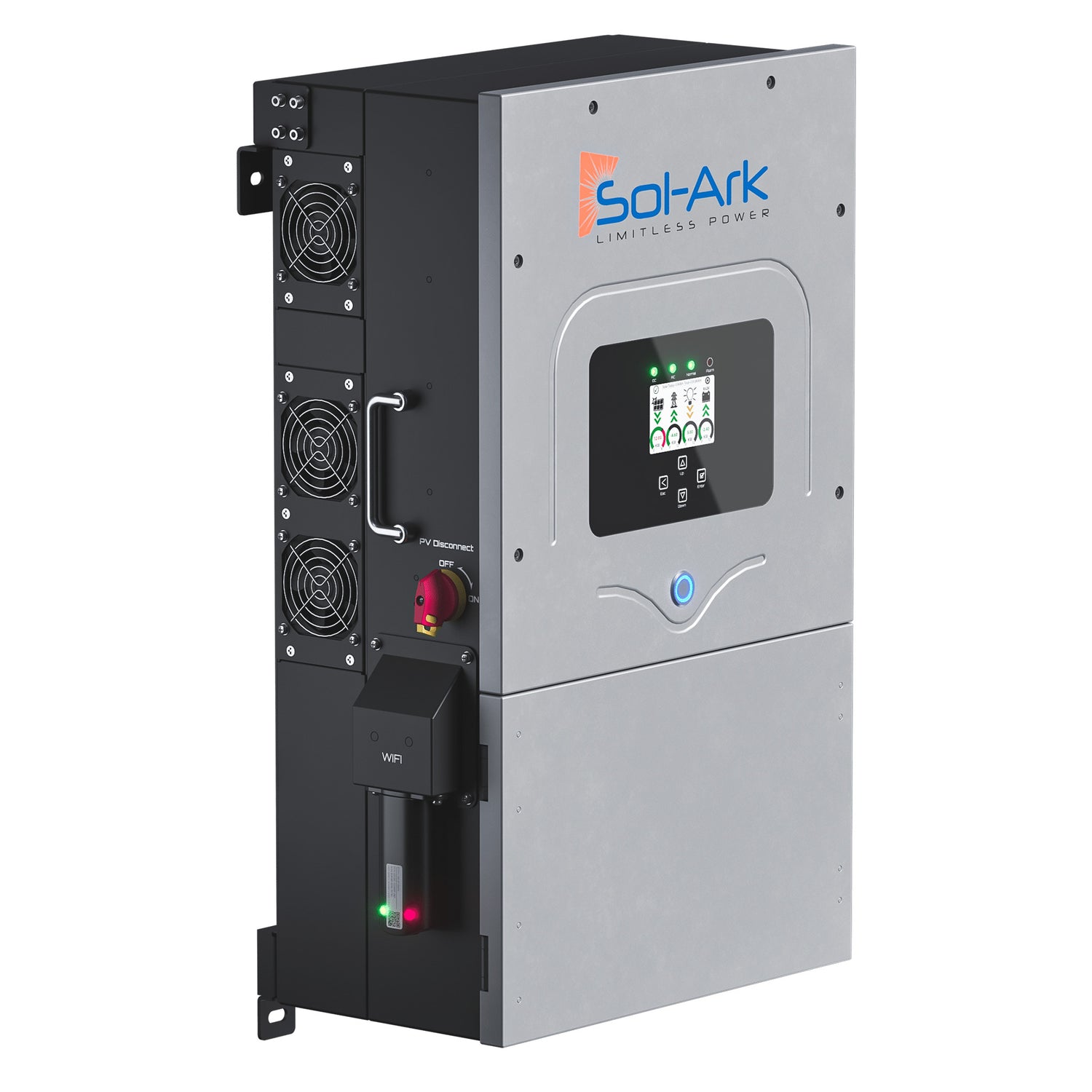 Sol-Ark 12K-2P Hybrid Inverter - 48V/12000W – Ecosolaris