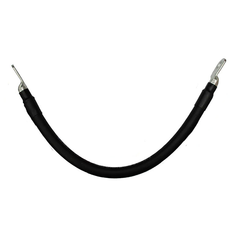 Black battery jumper cable