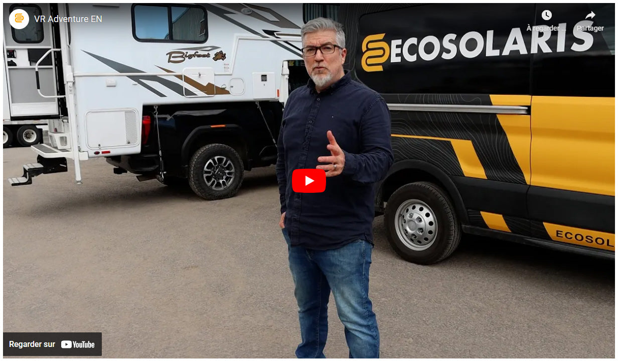 Ecosolaris self-contained solar caravan presentation video cover