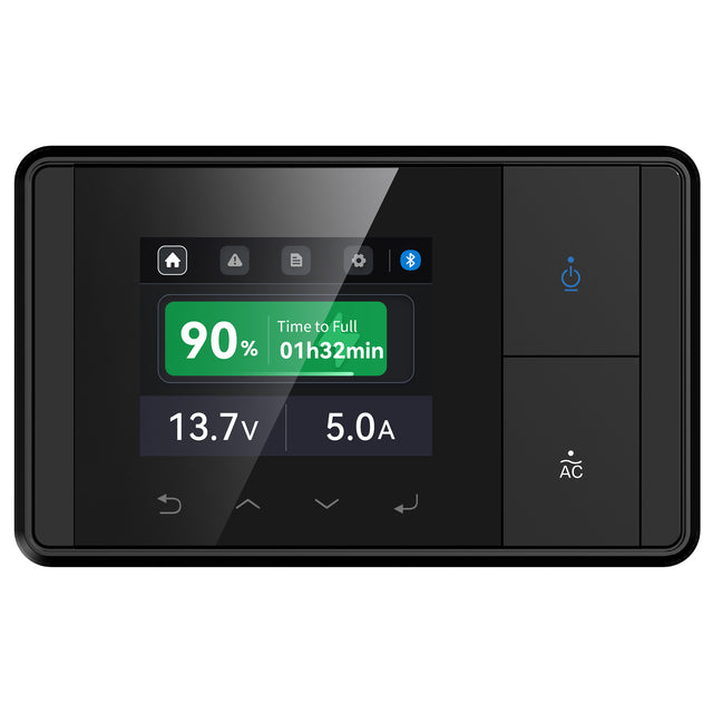 TBB Power V28-LS Inverter and Battery display monitor - front