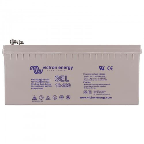 Victron Energy BAT412101104 Gel 12V 110Ah deep cycle battery - front