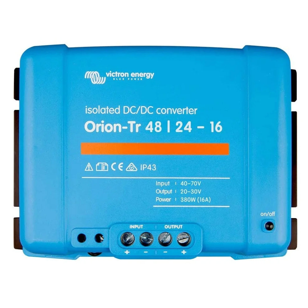 Convertisseur Orion-Tr 48/24-16A (380W) Isolé de Victron Energy | ORI482441110