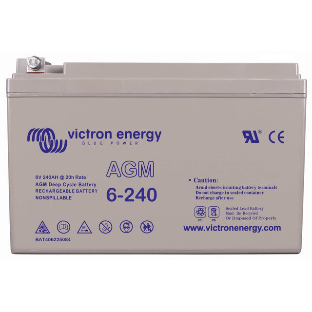 Victron Energy BAT406225084 6v 240Ah agm battery