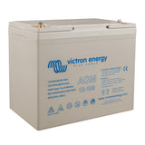 Victron Energy BAT412110081 12V 100Ah AGM super cycle battery - left