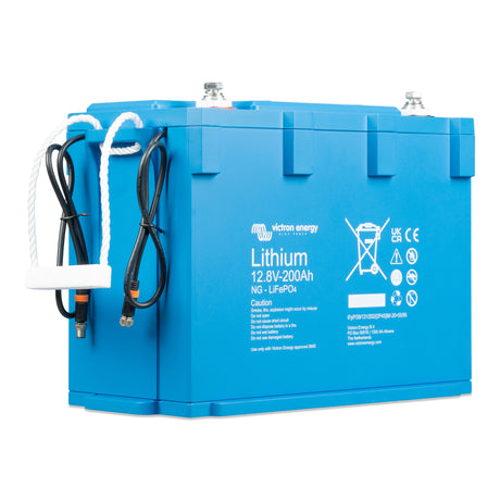 Victron Energy BAT512120620 lithium LiFePO4 NG 12V 200Ah Smart battery - left