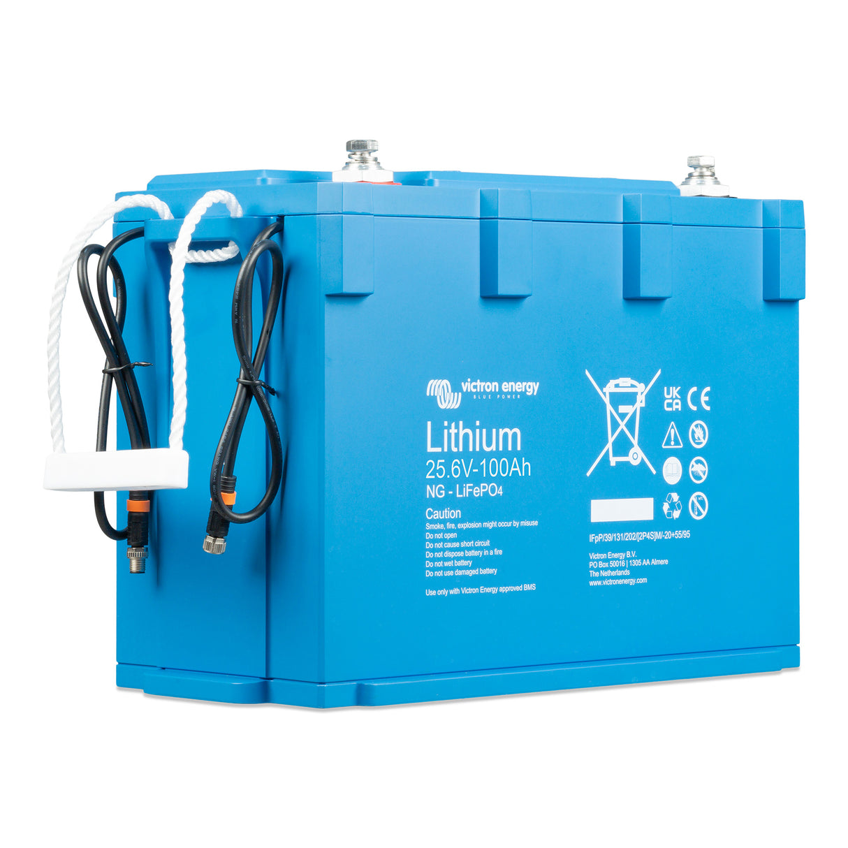 Victron Energy BAT524110620 lithium LiFePO4 NG 24V 100Ah Smart battery - left