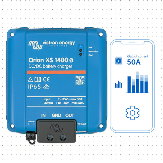 Victron Energy ORI242417040 Orion XS 1400 DC-DC battery charger - mobile application