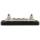 Busbar 250A 2P with 6 screws +cover - front