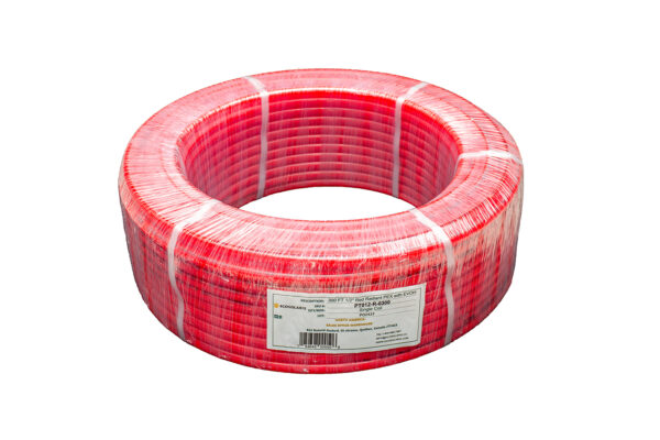 RED EVOH PEX for glycol radiant floor heating system