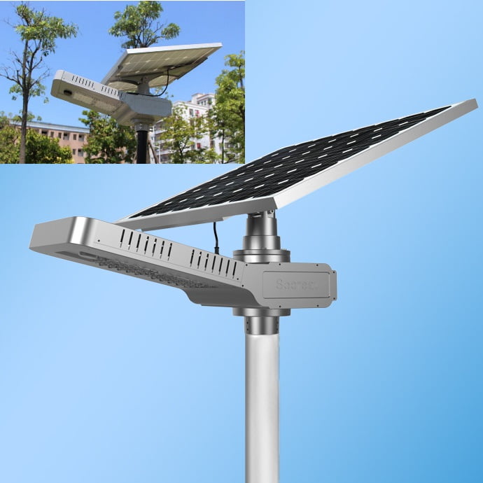 Lampadaire solaire Sentinelle 50W