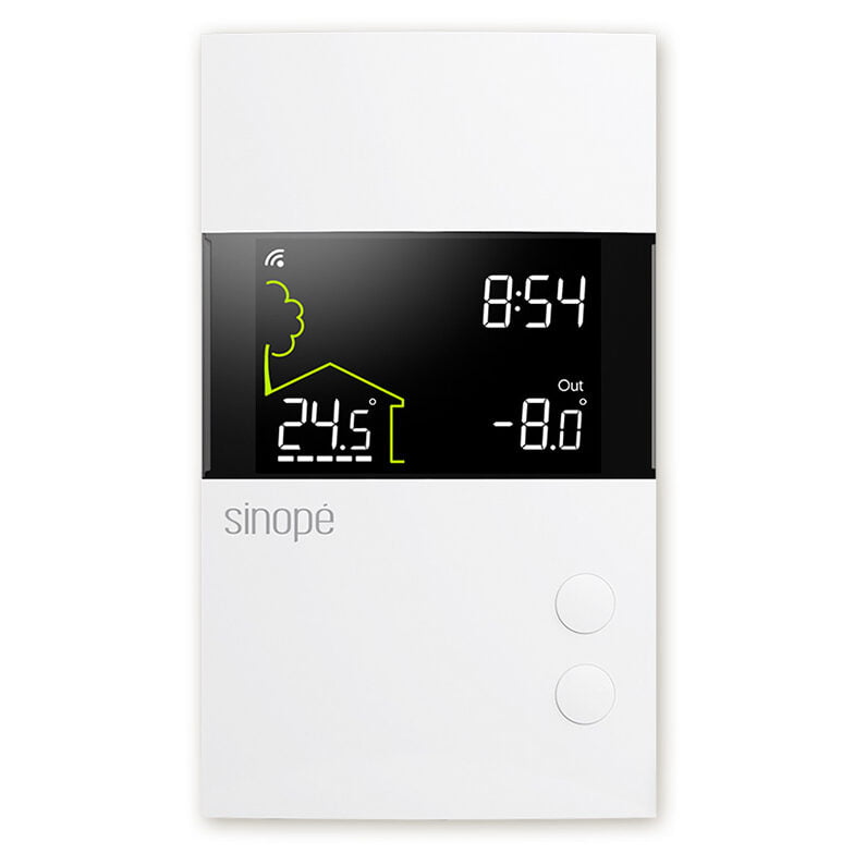 Sinope TH1400WF WiFi low voltage 24V thermostat for radiant floor