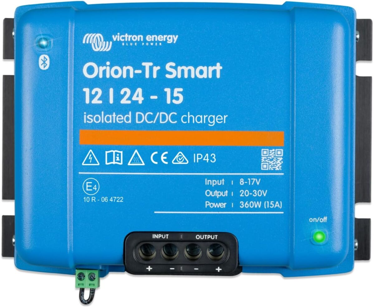 Orion-Tr Smart 12/24-15A (360W) Isolated DC-DC charger